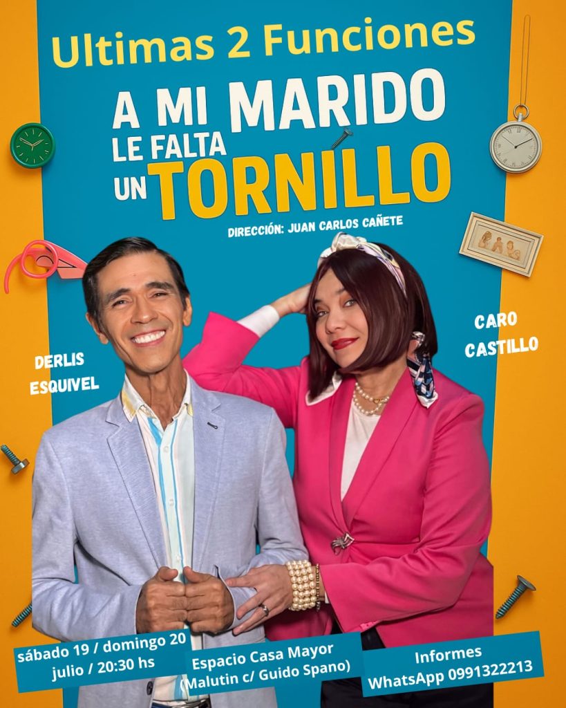 ”¡A MI MARIDO LE FALTA UN TORNILLO!”: UNA BOMBA DE HUMOR QUE ESTÁ POR EXPLOTAR EN CASA MAYOR