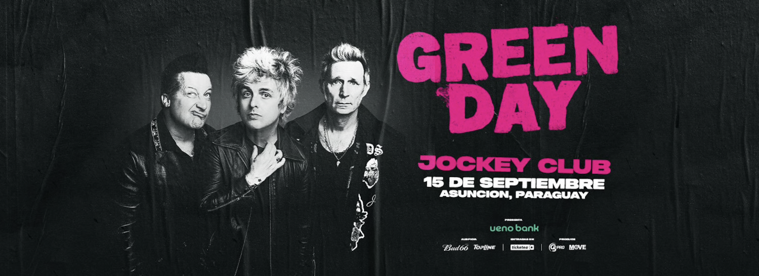 ¡Faltan solo 14 días para Green Day en Paraguay!