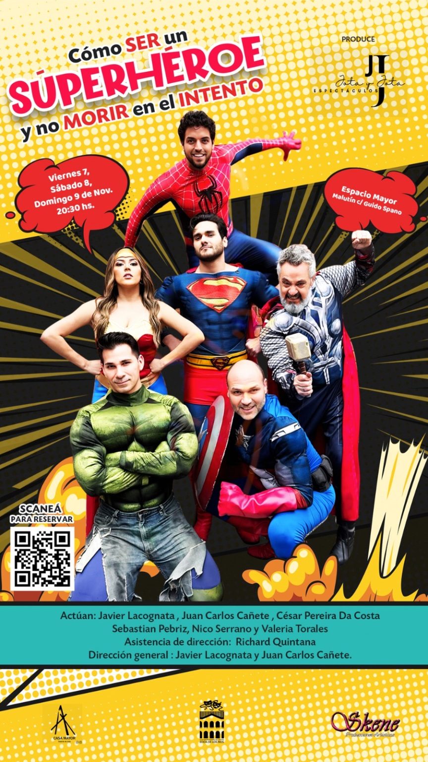 Héroes con crisis y mucho humor: llega “Cómo ser un superhéroe y no morir en el intento”