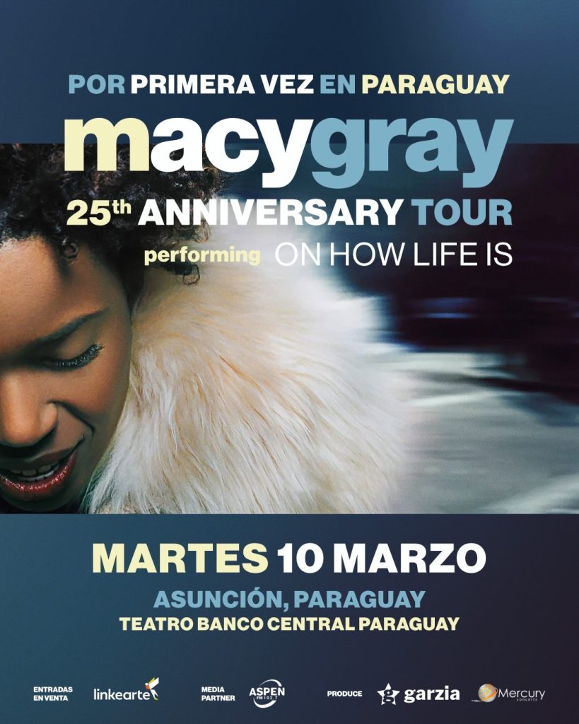 Macy Gray anuncia show íntimo en Asunción como parte de su gira mundial