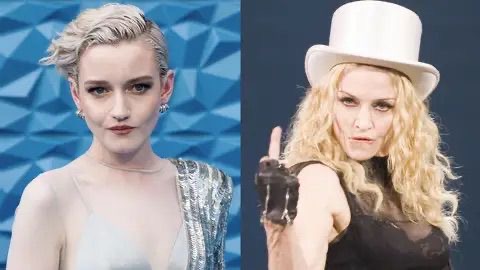 Julia Garner se pone los tacones de Madonna: el biopic que todos esperan