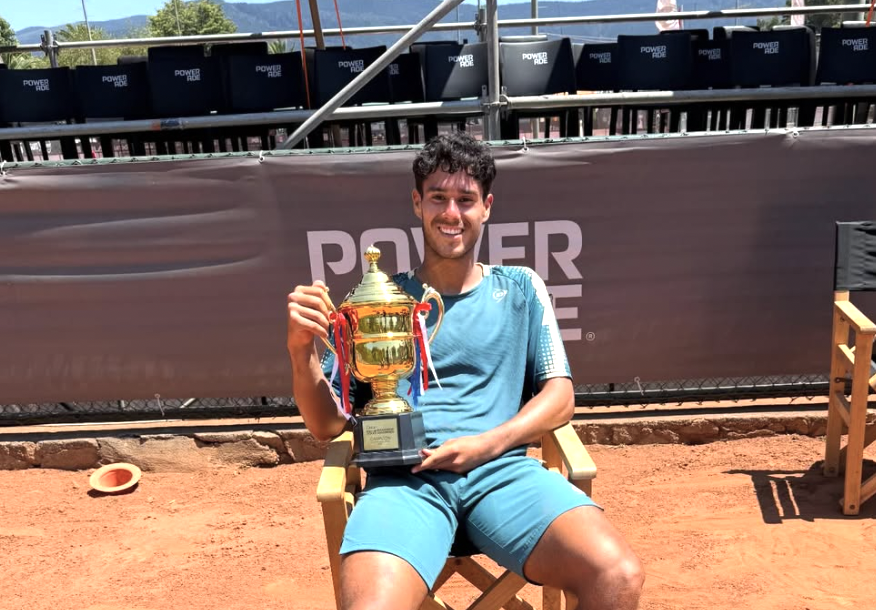 Daniel Vallejo hace historia al conquistar el ATP Challenger 100 de Concepción