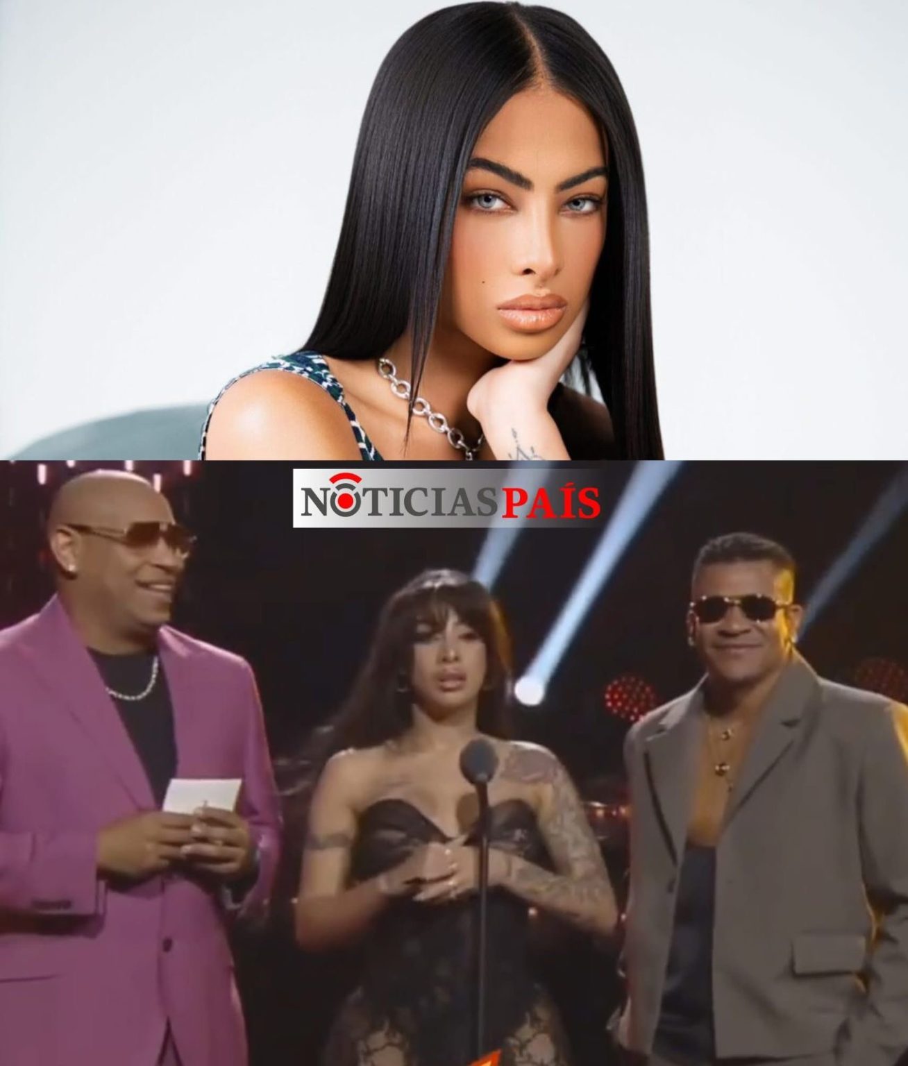 Yailin se equivoca en Premios Lo Nuestro y desata críticas por confundir al ganador