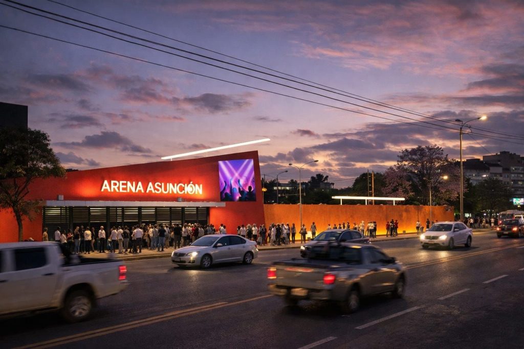 BOOM EN ASUNCIÓN: NACE ARENA ASUNCIÓN