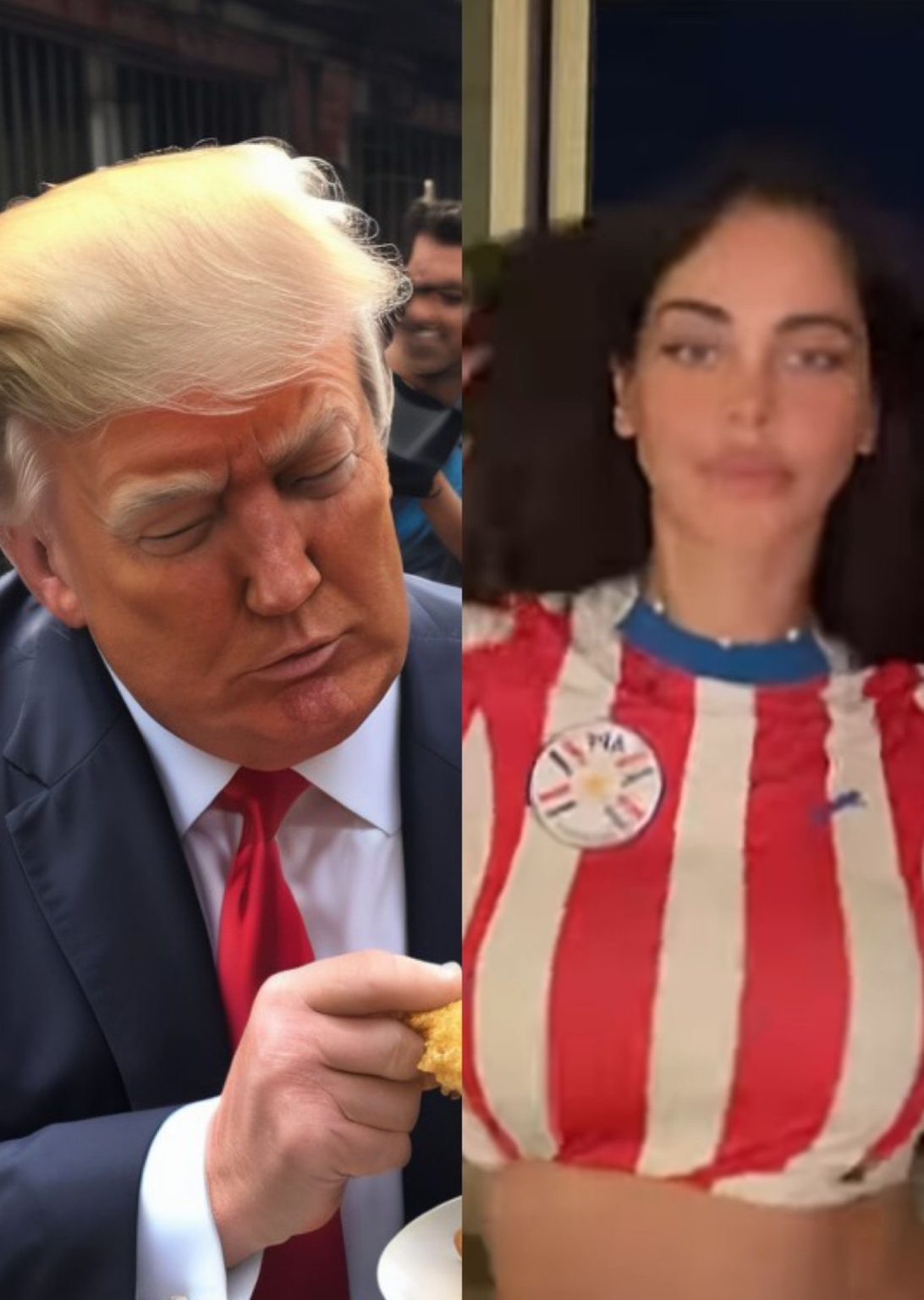 GUADALUPE GONZÁLEZ, EX DEL FUTBOLISTA ITURBE, REVUELVE LAS REDES CON SU VIDEO A DONALD TRUMP