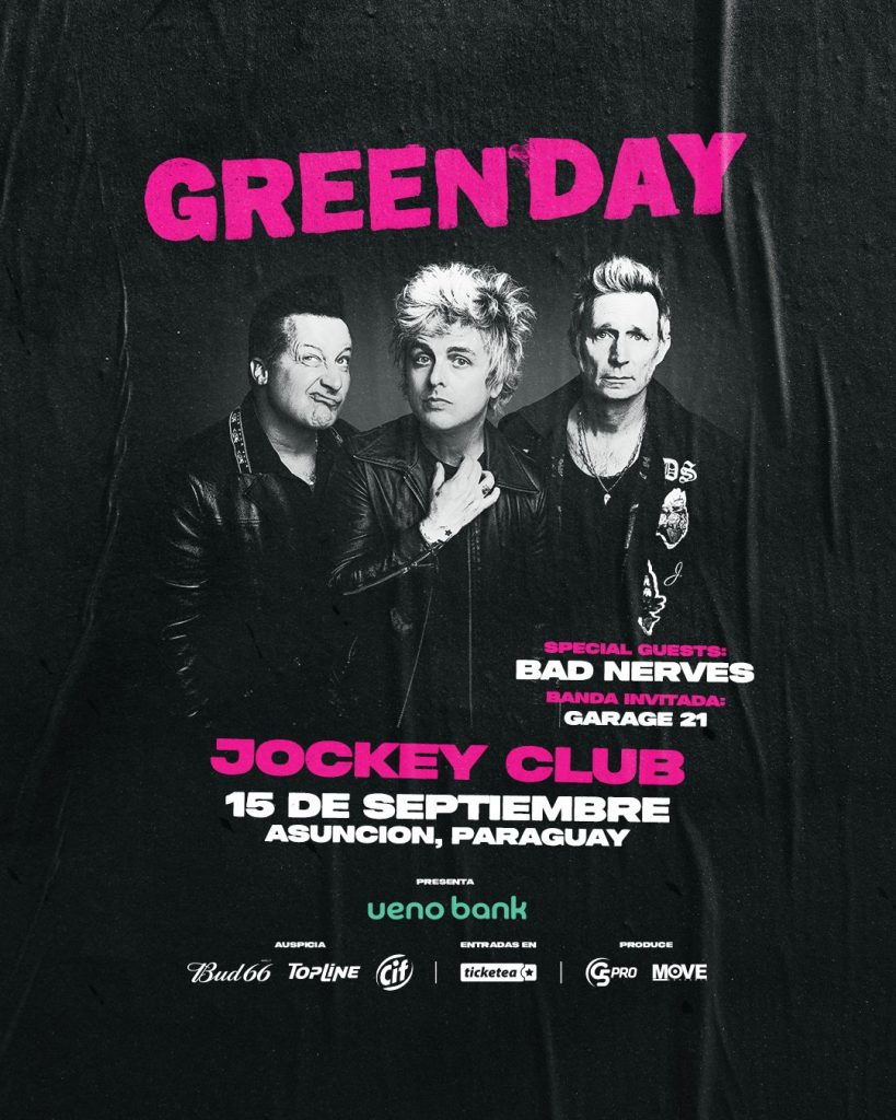 ¡Green Day sacude Asunción!
