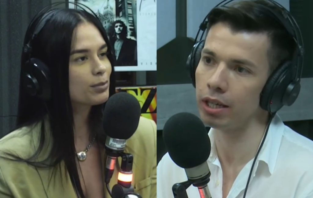 Fabi Martínez enfrenta a Ronald en pleno programa