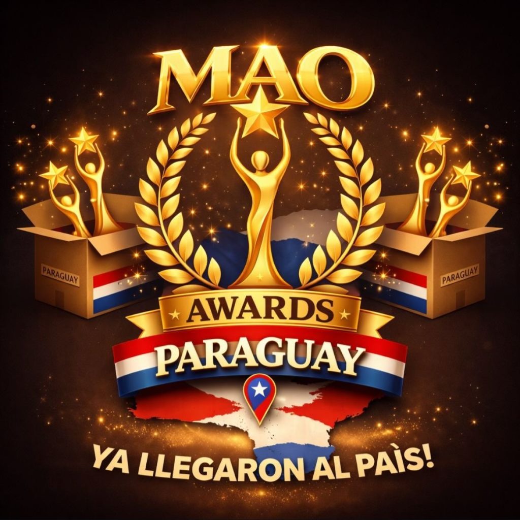 MAO Awards Paraguay llega con todo: lujo, alfombra roja y figuras internacionales