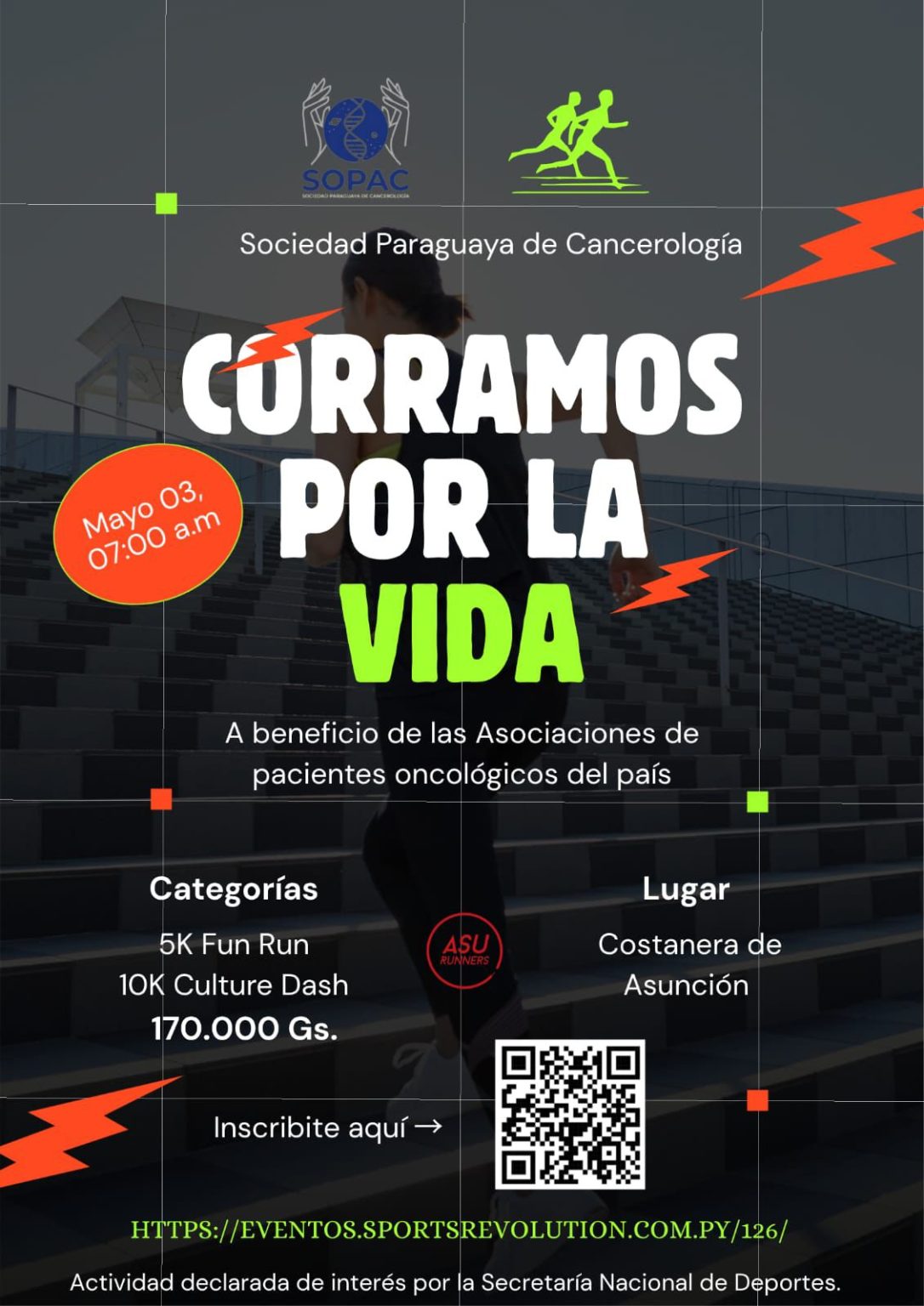 ASUNCIÓN CORRE POR LA VIDA: UNA CAUSA QUE NOS UNE