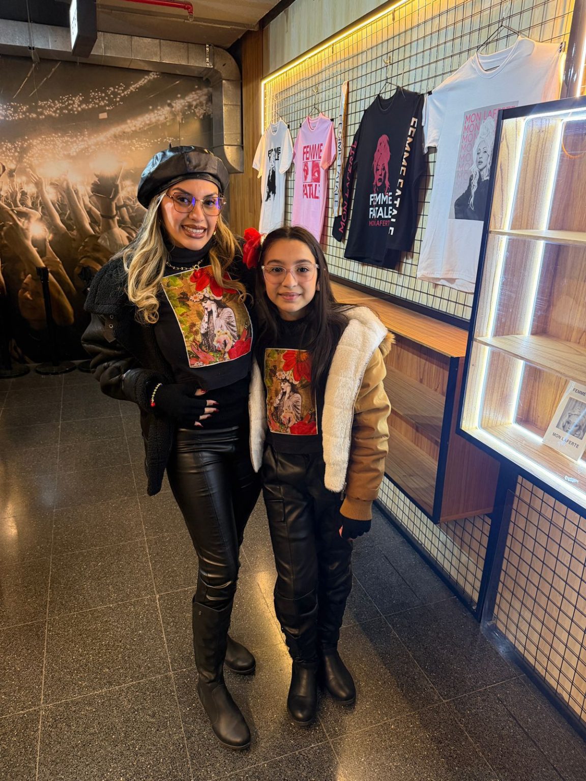 “Mini Laferte” se robó todas las miradas en Buenos Aires.